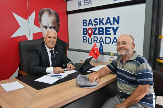 Başkan Bozbey, makamını bu kez Yenişehir’e taşıdı