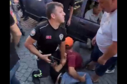 O Olaya müdahale eden polise başarı belgesi
