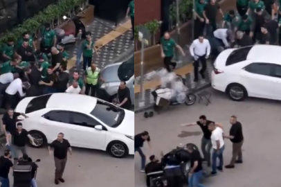 Bursa'da otomobil pastaneye daldı!