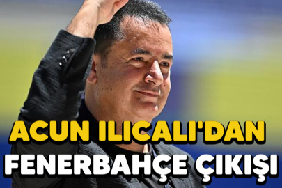 Fenerbahçe'de Acun Ilıcalı'dan taraftarın yüreğine su serpecek transfer açıklaması