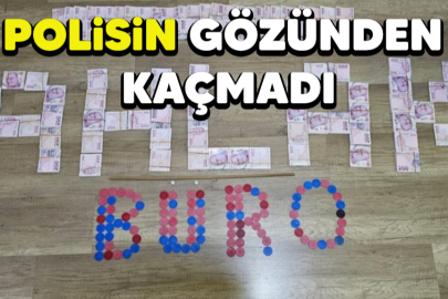 Kumarhaneye çevrilen kıraathaneye polis baskını!
