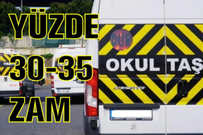 Okul servis ücretlerine yüzde 30-35 zam