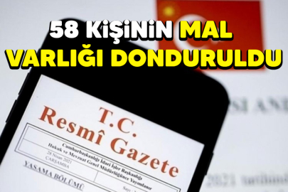 Mal varlığı donduruldu