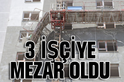 Ankara'da inşaatta iskele çöktü; 3 işçi öldü
