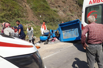 Patpat devrildi, aynı aileden 7 kişi yaralandı