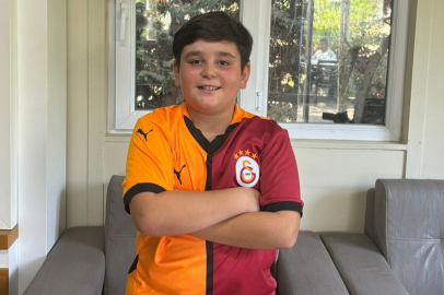 Galatasaraylı Küçük Taraftar Rüzgar'dan Kerem Aktürkoğlu'na Duygusal Mesaj