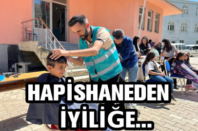 Hakkari’de Sosyal Sorumluluk Projesi: Hükümlüler ve Usta Öğreticiler Şemdinli’de Saç Bakım ve Tıraş Hizmeti Verdi