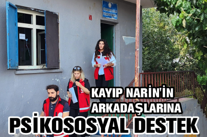 Kayıp Narin’in okula başlayacak arkadaşlarına psikososyal destek