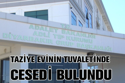 Taziye Evinin Tuvaletinde Ölü Bulundu