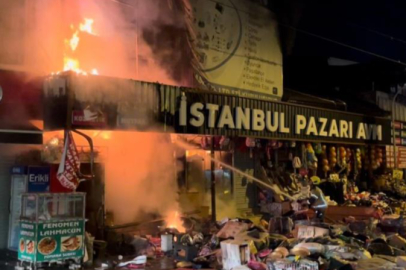 Havai fişekler peş peşe böyle patladı