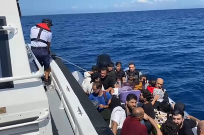 Bodrum'da 76 kaçak göçmen yakalandı, 38'i kurtarıldı