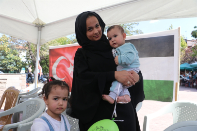İsrail'in saldırısında eşini kaybeden Filistinli anne, Türkiye'de 3'üncü çocuğunu dünyaya getirdi