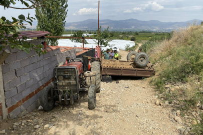 Tarım işçilerini taşıyan traktör devrildi; 11 yaralı