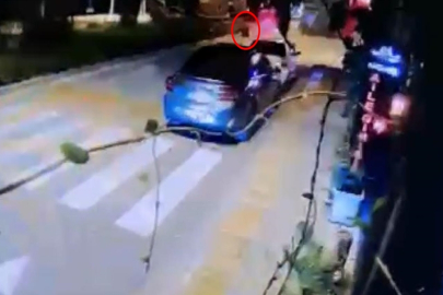 Motosikletin çarptığı kadın yaralandı
