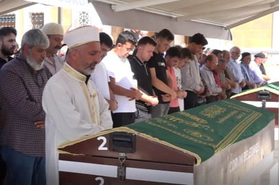 Kayıp olarak aranırken kazada öldüğü ortaya çıkan Samet, toprağa verildi