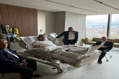 Aziz Yıldırım ve Mahmut Uslu'dan Serhat Akın'a geçmiş olsun ziyareti