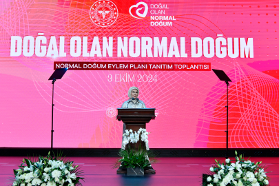 Emine Erdoğan'dan anne adaylarına 'normal doğum' çağrısı