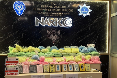 Kapıkule'de piyasa değeri 150 milyon lira olan uyuşturucu ele geçirildi