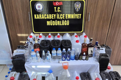 Bursa'da sahte ve kaçak içki operasyonu; 2 gözaltı
