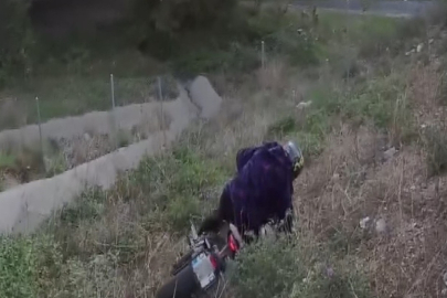 Eyüpsultan'da motosikletliler kaçtı polis kovaladı