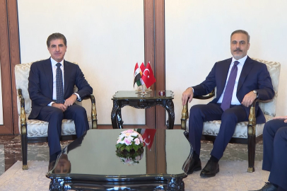 Bakan Fidan, IKBY Başkanı Barzani ile görüştü