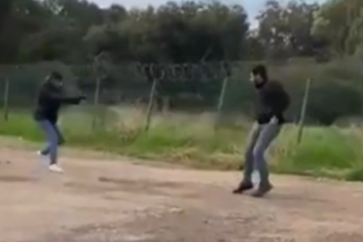 Silahlı saldırı düzenleyip, kaydetmişler