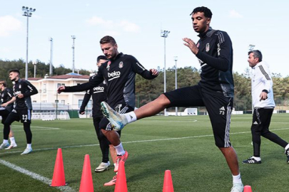 Beşiktaş, Olympique Lyon maçı hazırlıklarına başladı