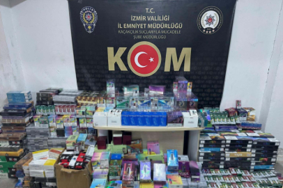 İzmir'de kaçakçılık operasyonu; 57 gözaltı