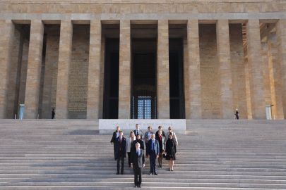 AB Büyükelçisi Ossowski, Anıtkabir'i ziyaret etti