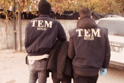 Bitlis’te terör operasyonu: 6 gözaltı
