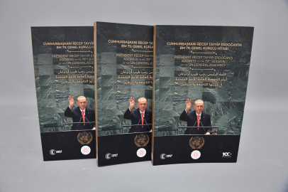 Cumhurbaşkanı Erdoğan'ın BM Genel Kurulu'na hitabı kitaplaştırıldı