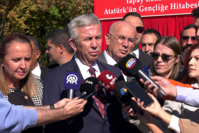 Mansur Yavaş: Terör örgütü liderinin muhatap alınması hukuka aykırıdır