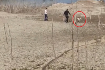 Bataklığa saplanan kız çocuğunu çevredekiler kurtardı; o anlar kamerada