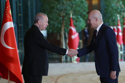 Cumhurbaşkanı Erdoğan, Cumhuriyet Bayramı tebriklerini kabul etti