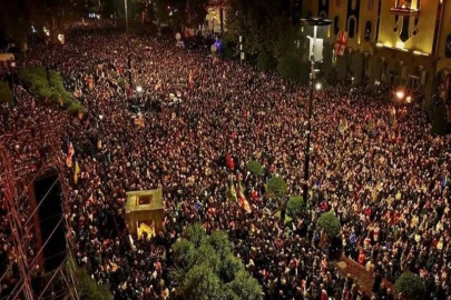 Gürcistan’da seçim sonuçları protesto edildi