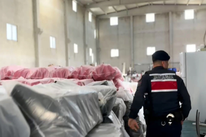 Tekirdağ'da 12 milyon TL değerinde sahte temizlik malzemesi ele geçirildi