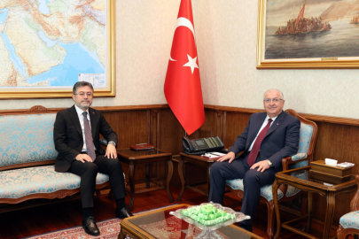 Bakanlar Yumaklı ve Güler bir araya geldi