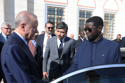 Cumhurbaşkanı Erdoğan ve Senegal Cumhurbaşkanı Fay Çamlıca Camii'nde cuma namazı kıldı