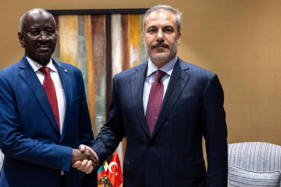 Dışişleri Bakanı Fidan, Moritanyalı mevkidaşı Merzuk ile bir araya geldi