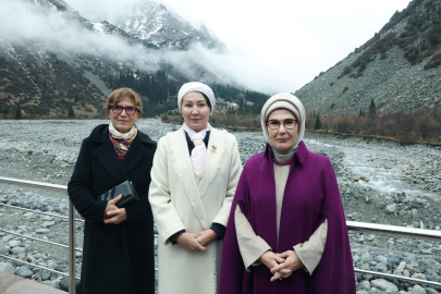 Emine Erdoğan Ala Arça Milli Parkı'nı ziyaret etti