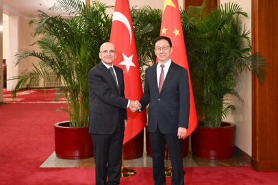 Bakan Şimşek, Çin Cumhurbaşkanı Yardımcısı Han ile görüştü