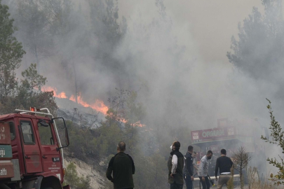 Balıkesir’deki orman yangını, 15 saat sonra kontrol altında