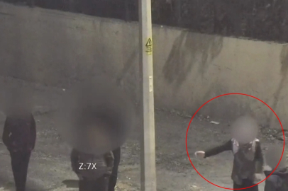 Yasağa rağmen eylem yapanları uyarıp uzaklaştırdı; o anlar kamerada