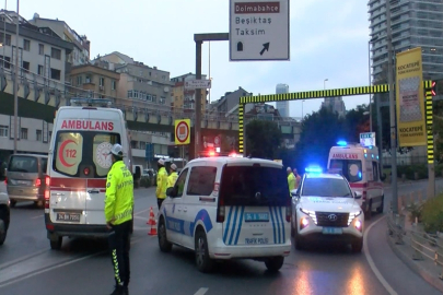 Bomonti Tüneli’nde otobüs yangını