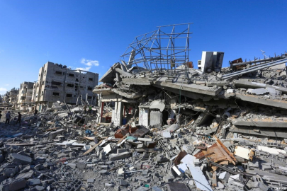 Gazze'de can kaybı 45 bin 129'a yükseldi