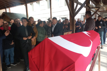 Gölette cansız bedeni bulunan eski Azdavay Belediye Başkanı, son yolculuğuna uğurlandı