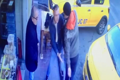 Kendisini bekleten taksiciye kızdı; lastikleri patlattı, tehditler savurdu