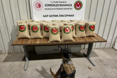 Öncüpınar'da 1 milyon 380 bin uyuşturucu hap ele geçirildi