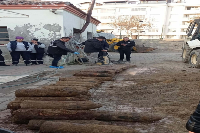 Patlamamış 50 top mermisinin incelenmesi için PAMİT ekipleri bekleniyor