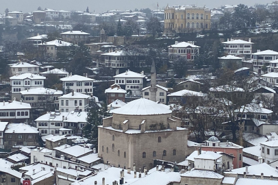 Karabük beyaz örtüyle kaplandı